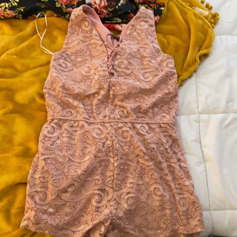 Pink romper
